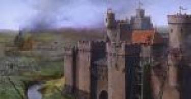 Лицарський замок - безпечне житло в Середньовіччі